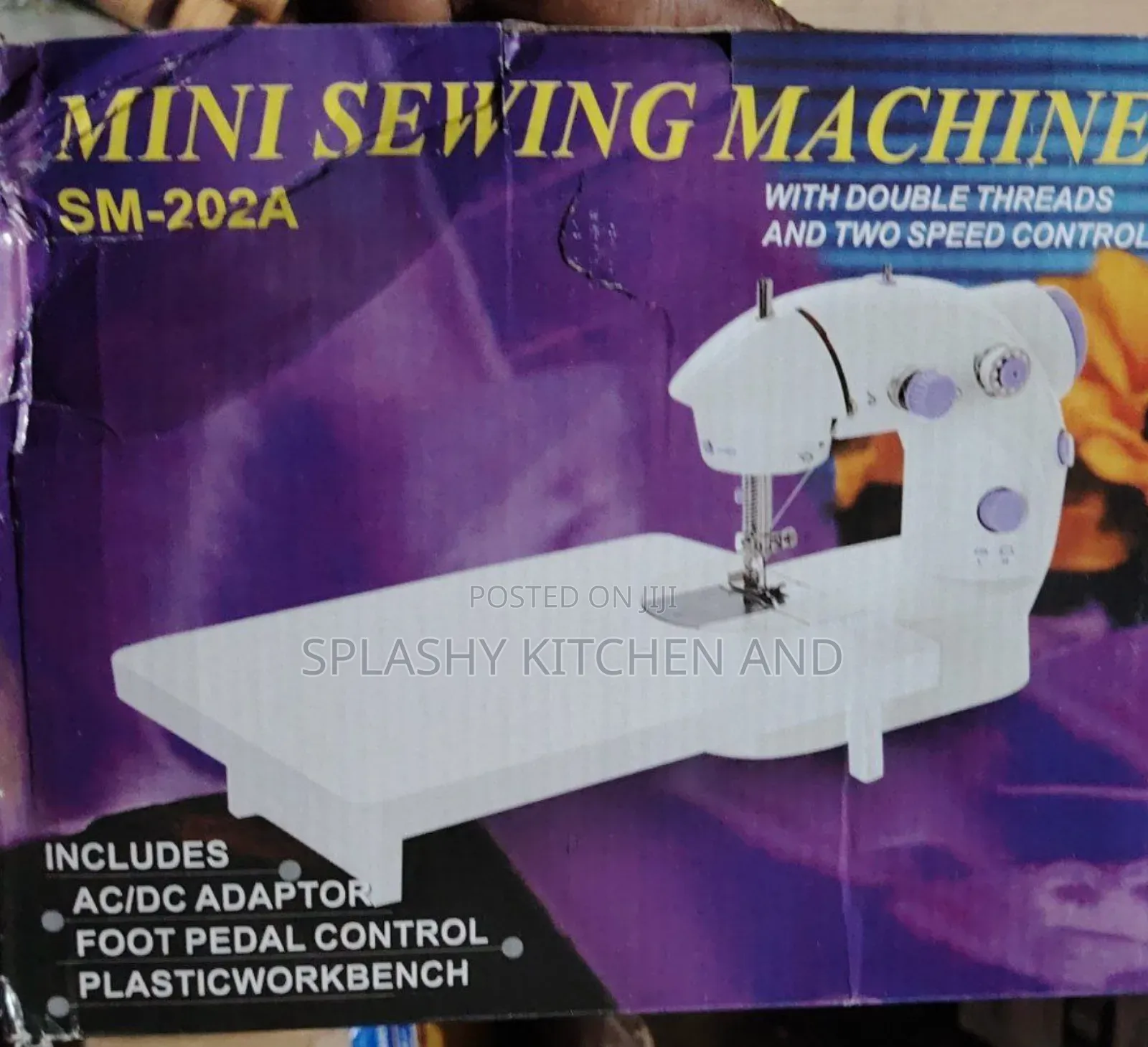 Electric Portable Mini Sewing Machine With Extension Table/Board