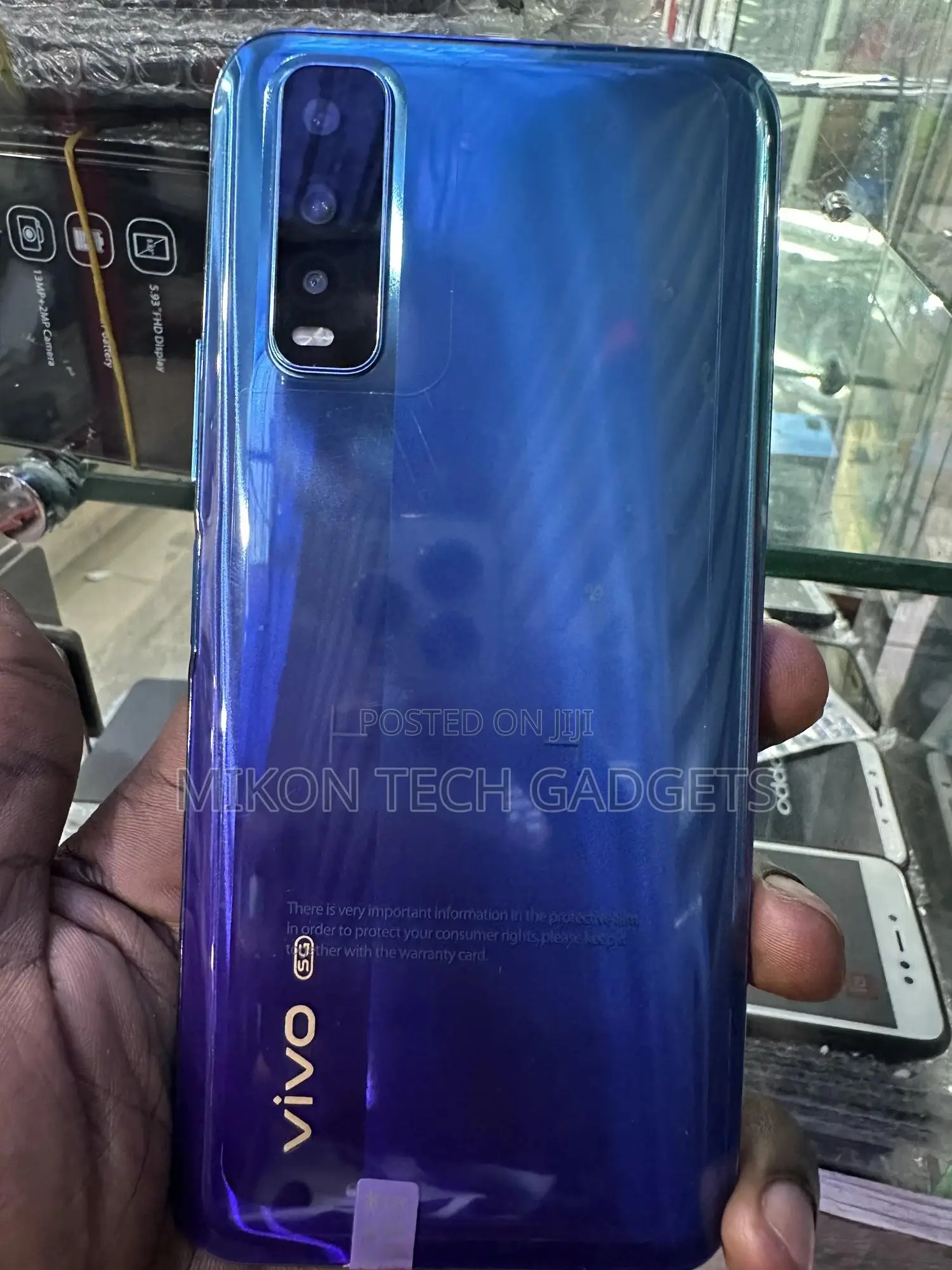 Vivo Y20G 128 GB Blue