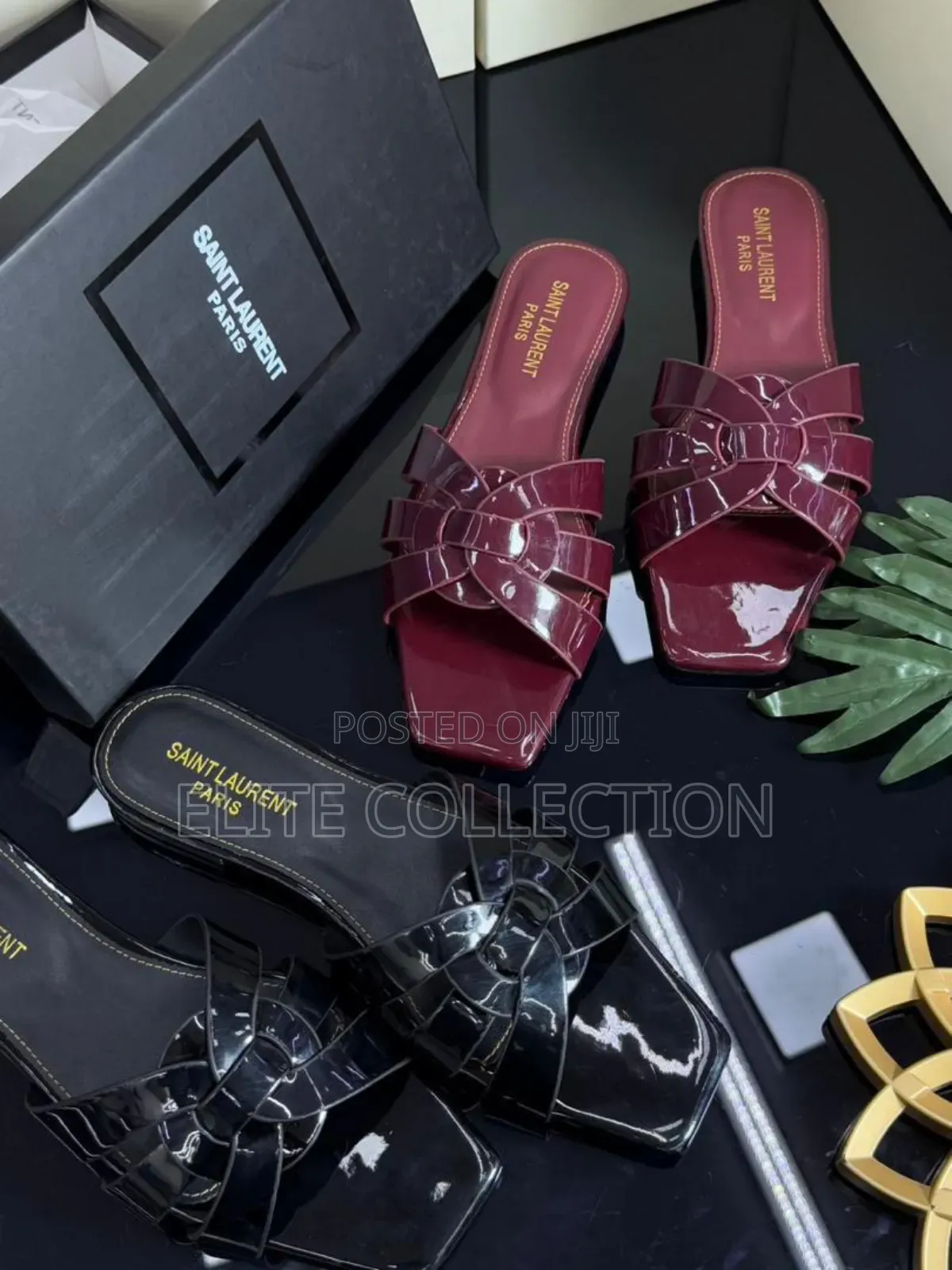 Original 
Saint Laurent Luxury Slippers
37-42
Color as Seen