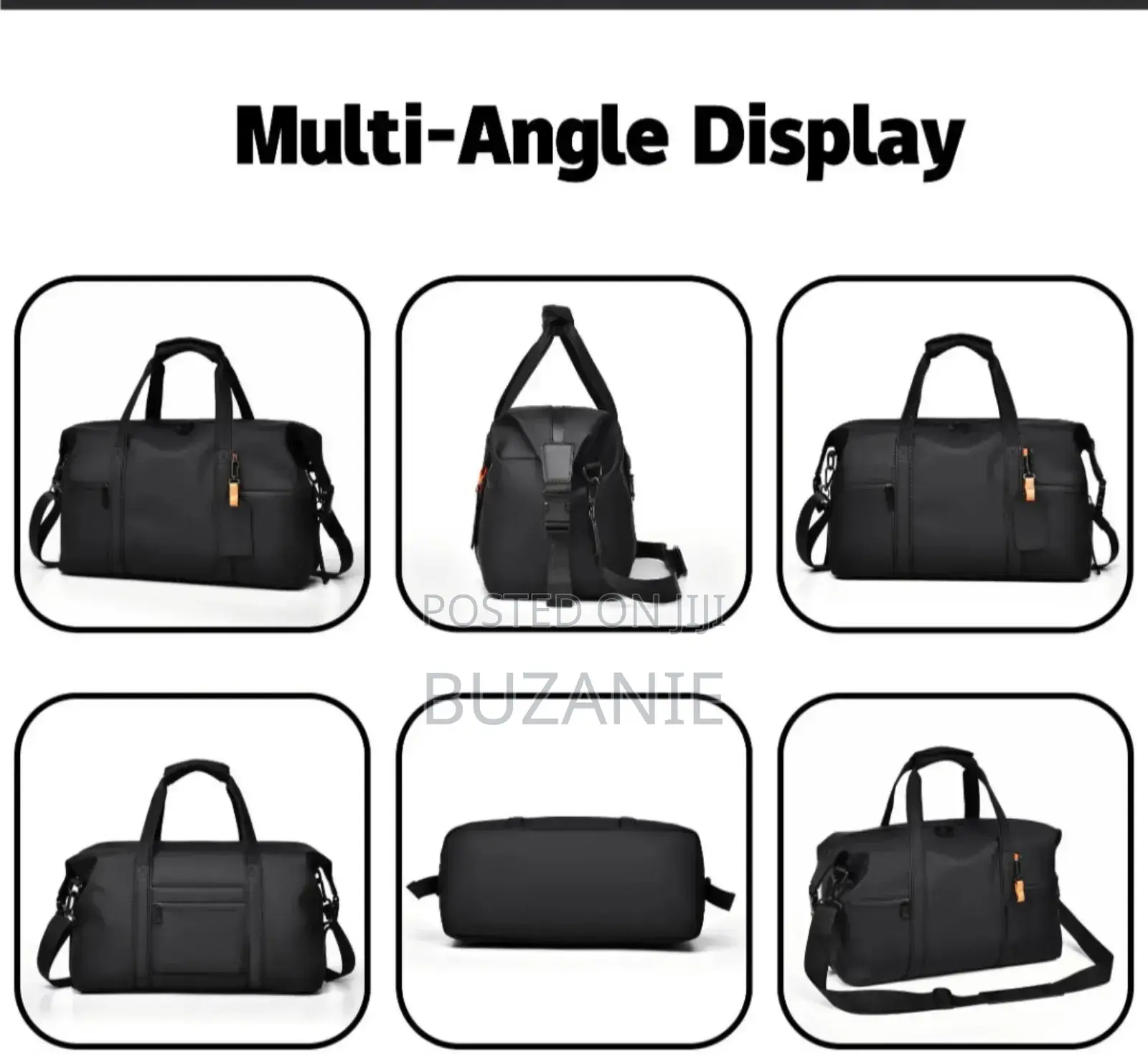 Waterproof Travelling Bag Leather Duffel Bag