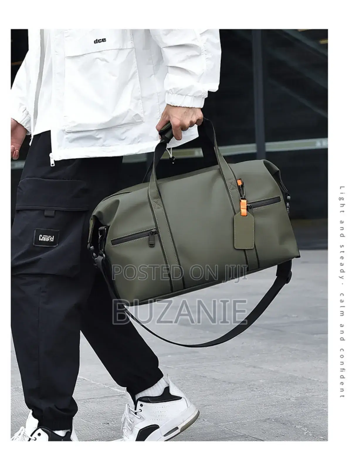 Waterproof Travelling Bag Leather Duffel Bag