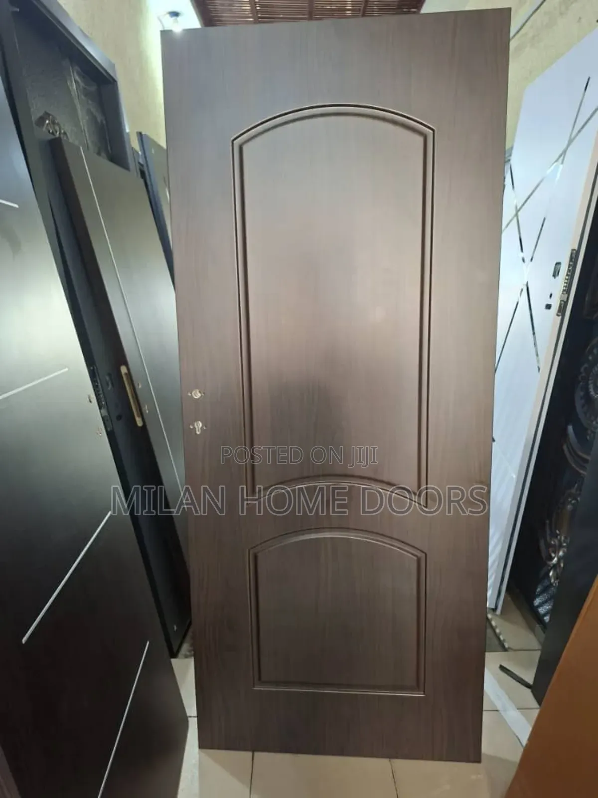900m Turkey Wpc Walnut Wooden Room Door