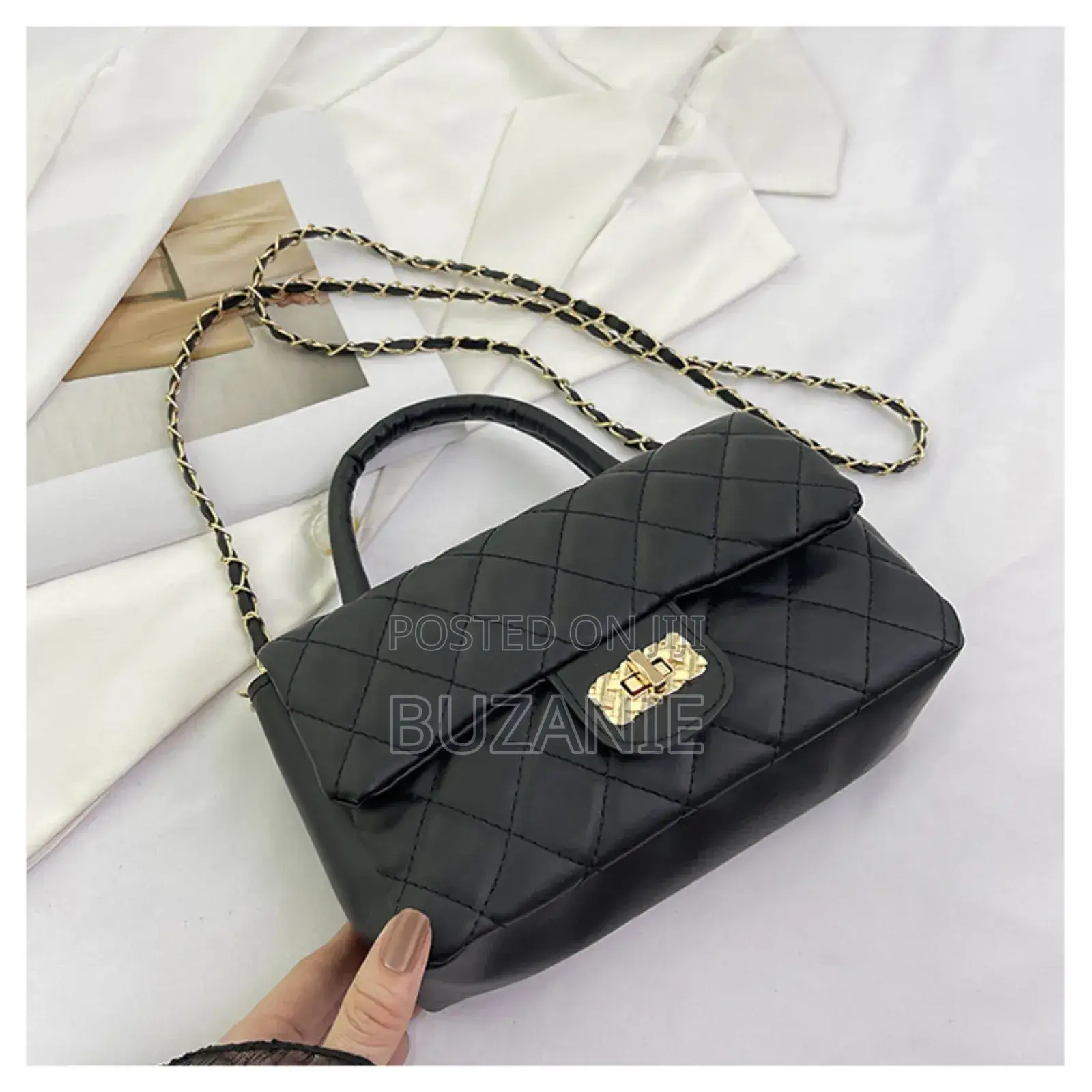 Ladies Mini Designer Bag Black Portable Outing Bag