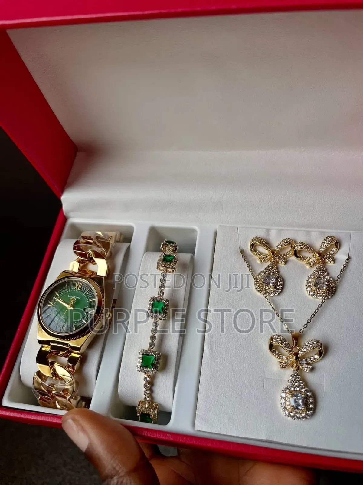 Quality Women's Watch and Jewelry Set as Seen
