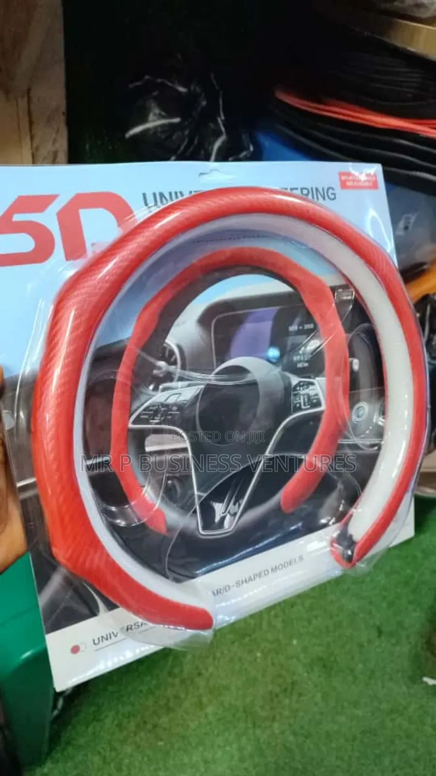 Carbon Fiber Steering Wheel Cover