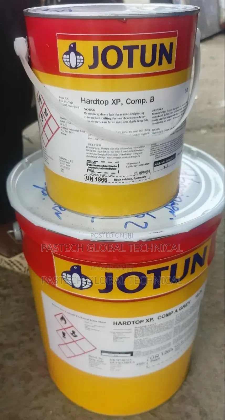 Jotun Hardtop Xp, Comp. A+B Grey// 20ltrs