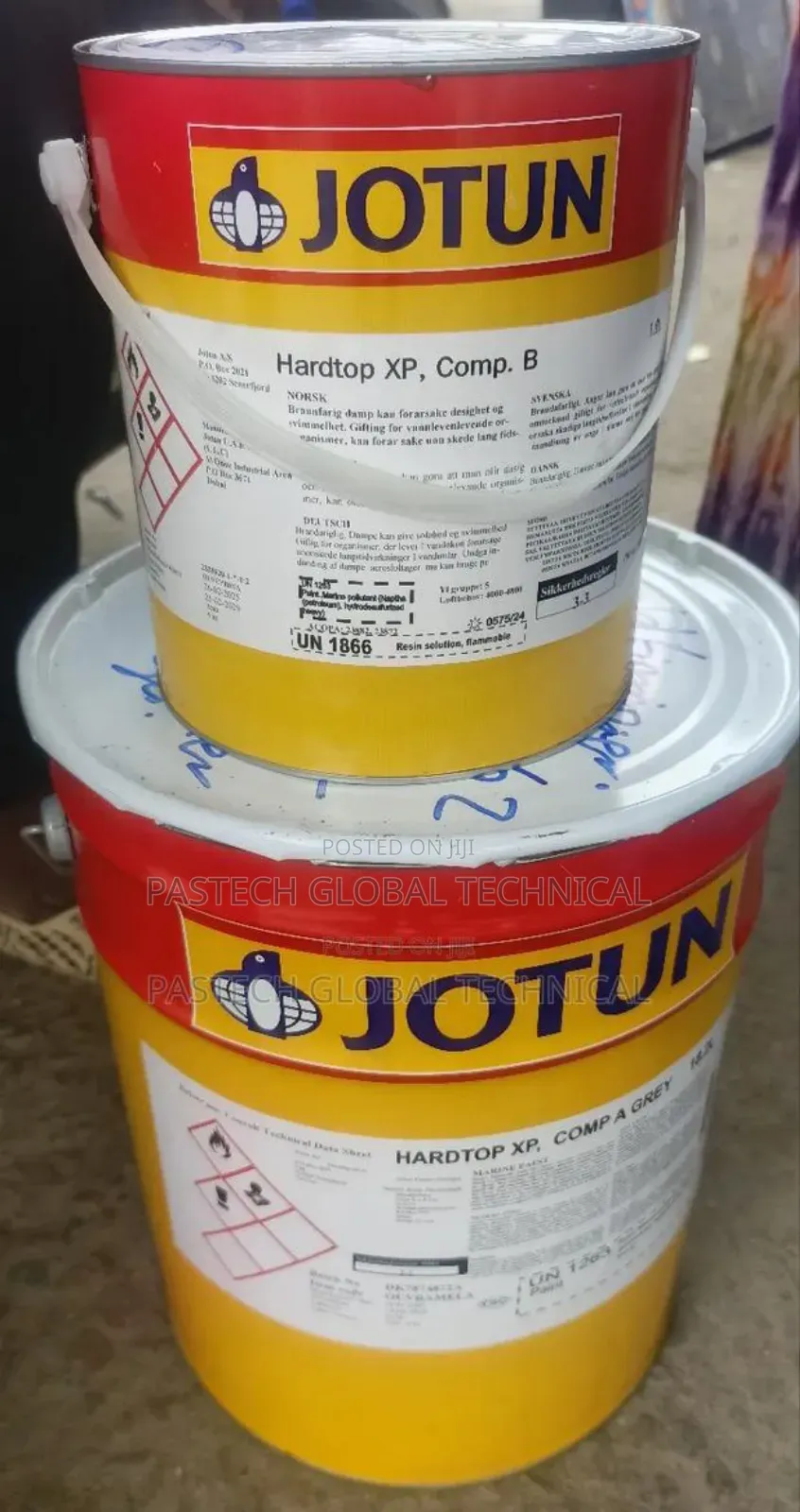 Jotun Hardtop Xp, Comp. A+B Grey// 20ltrs