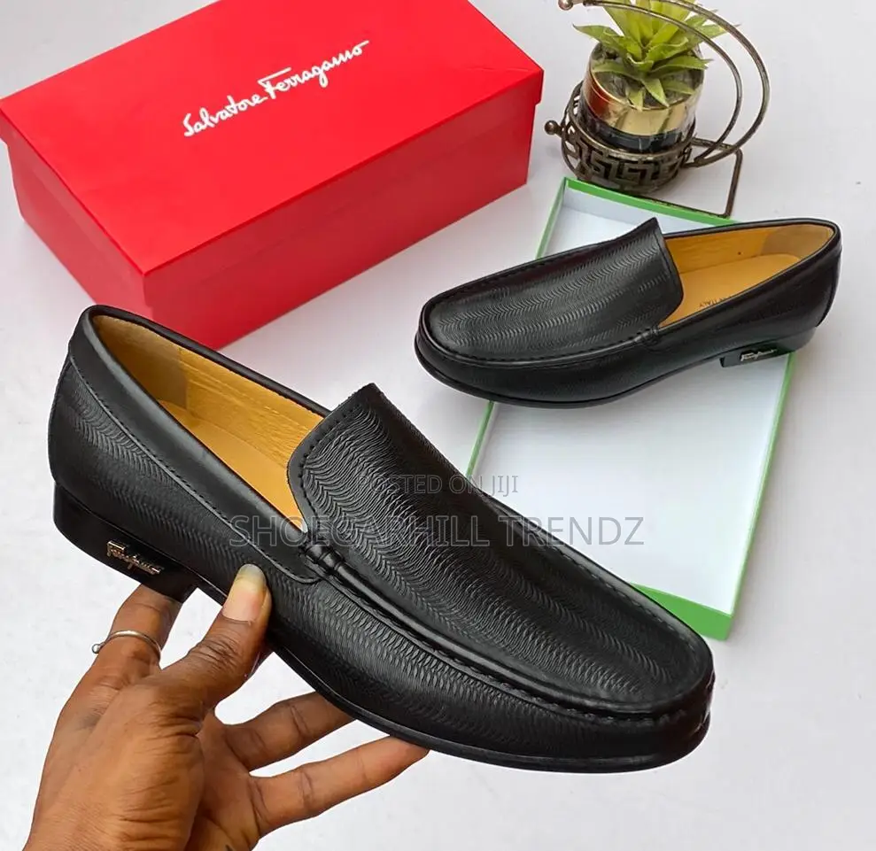 Classy Men Leather Loafers Clarks and Ferragamo