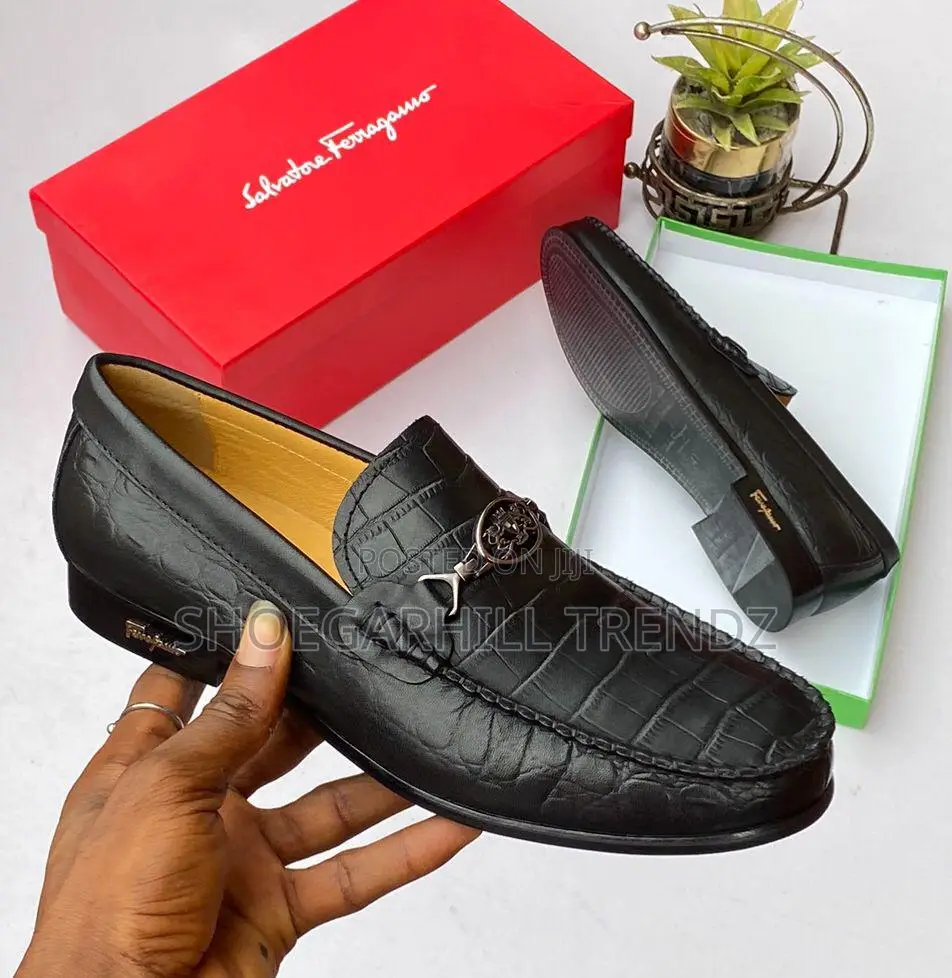 Classy Men Leather Loafers Clarks and Ferragamo