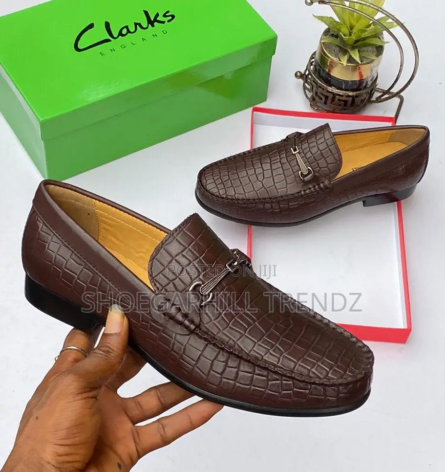 Classy Men Leather Loafers Clarks and Ferragamo