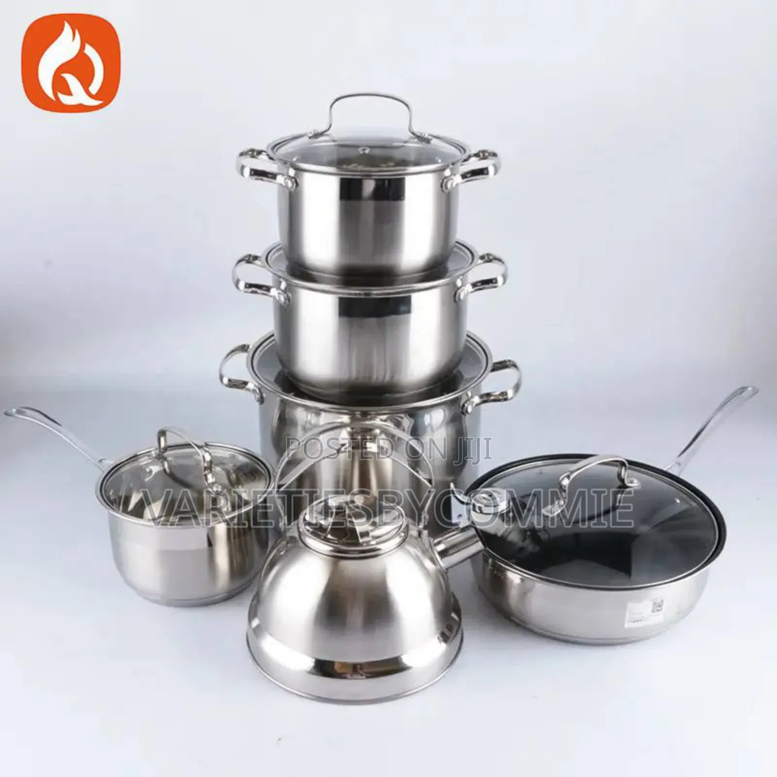 Stainless Steel Pots and Kettle