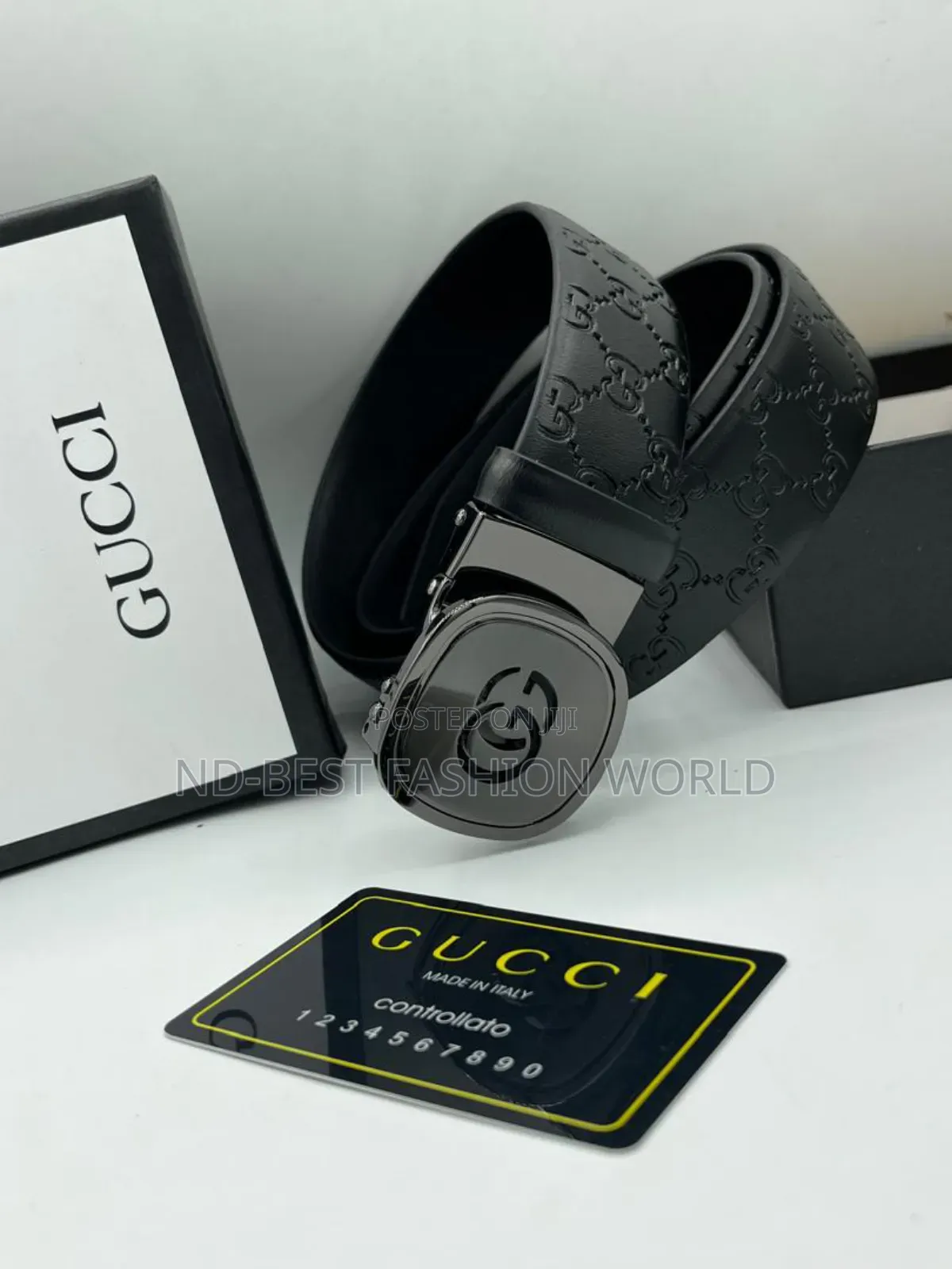 Gucci Leather Belt