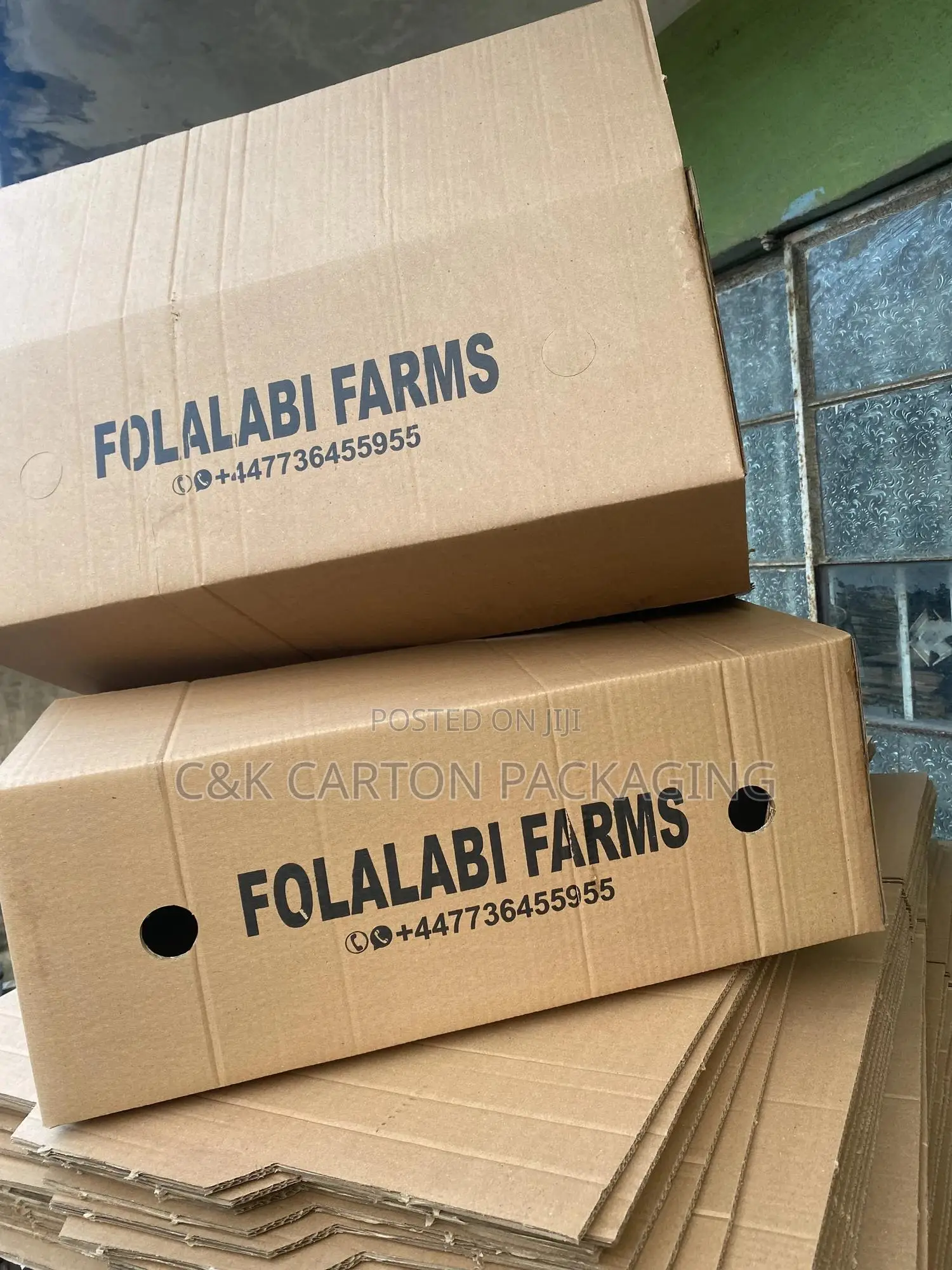 One Colour Printed Carton Box for Exports
