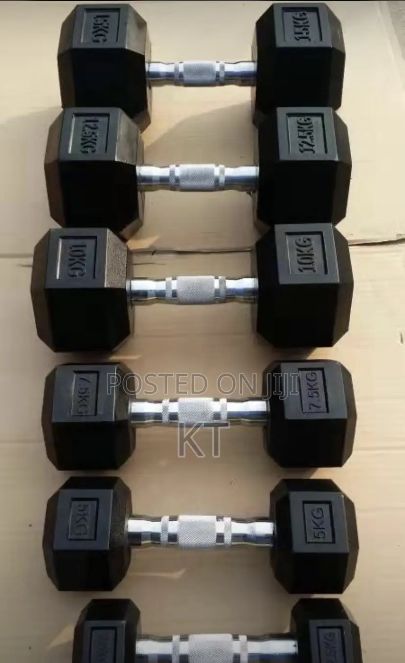 Hexagon Weight Dumbbells - Per Kg