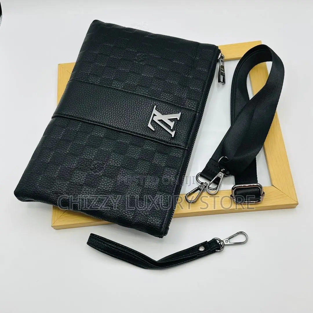 Louis Vuitton Quality Luxury Men Genuine Leather Purse