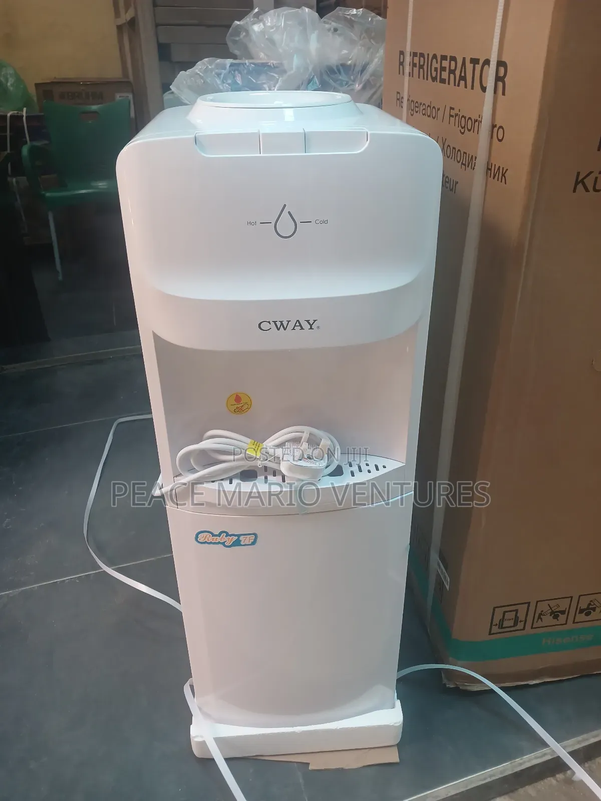 Cway Original Water Dispenser With Fridge 2years Warranty.