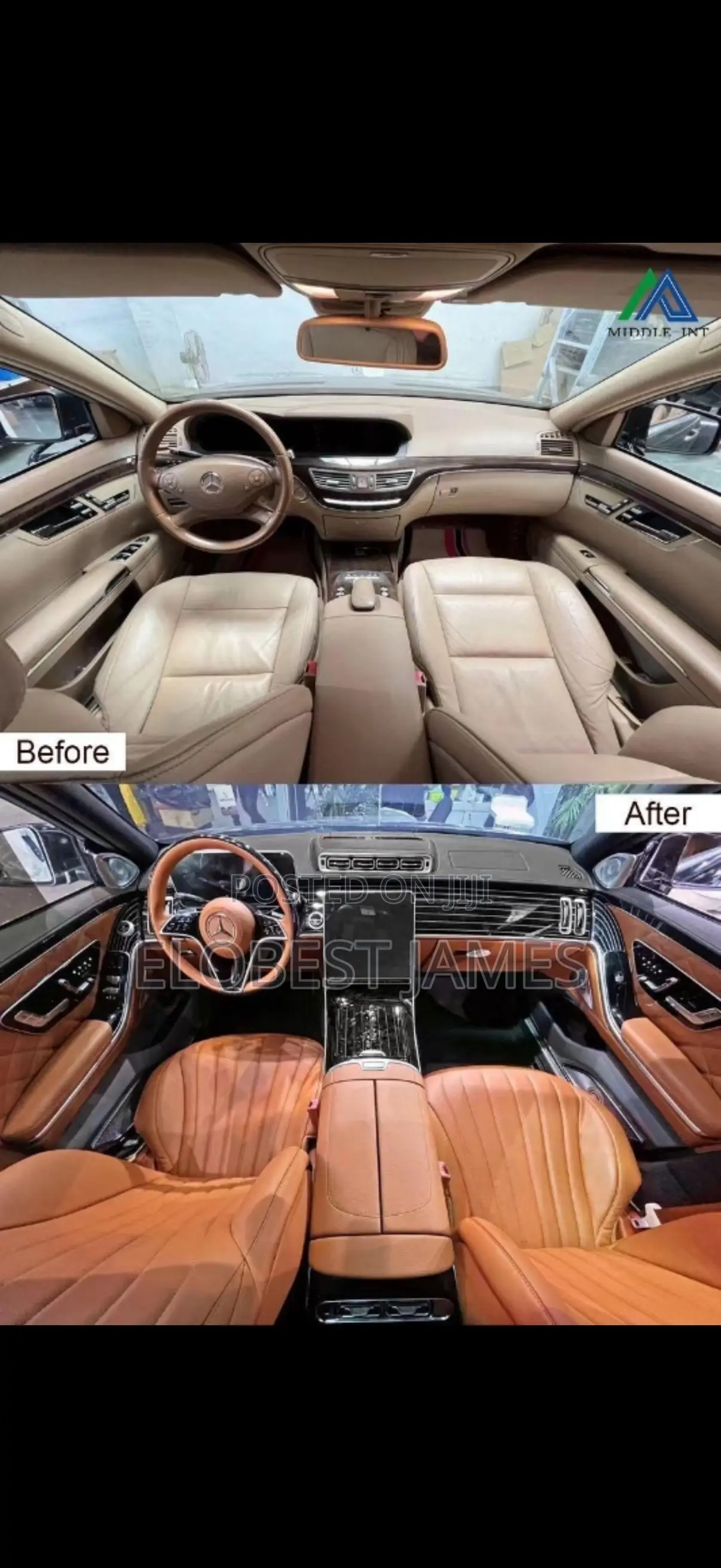 Mercedes Benz S Class W221 Upgraded To W223 2025
