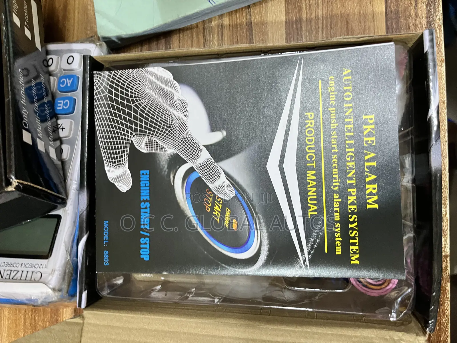 Push And Start Key With Remote For Toyota Hilux