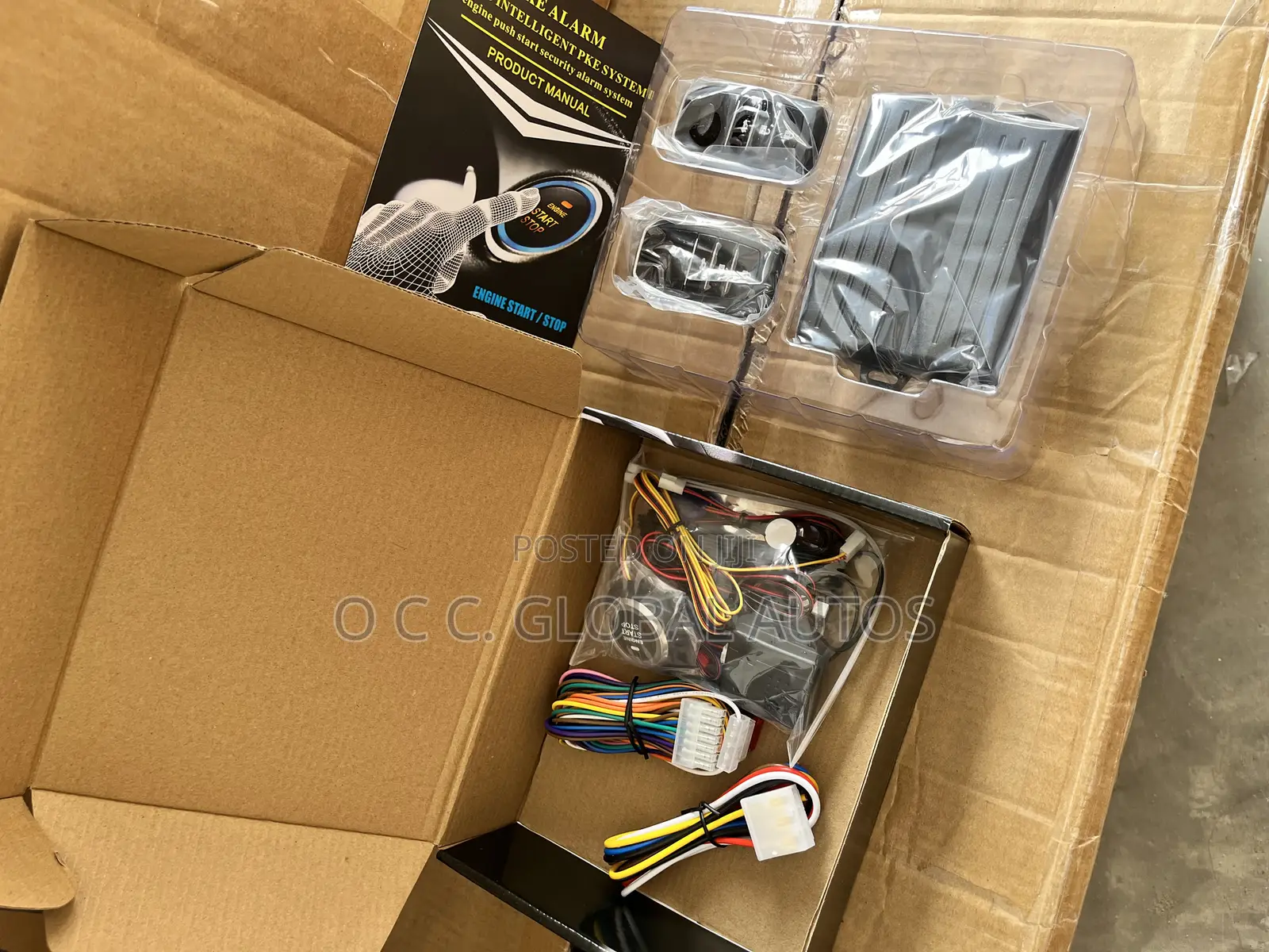 Push And Start Key With Remote For Toyota Hilux