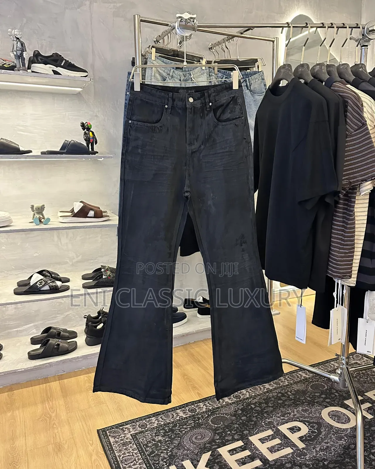 100% Quality Luxury Men's Jeans Amiri Well Banded Package
