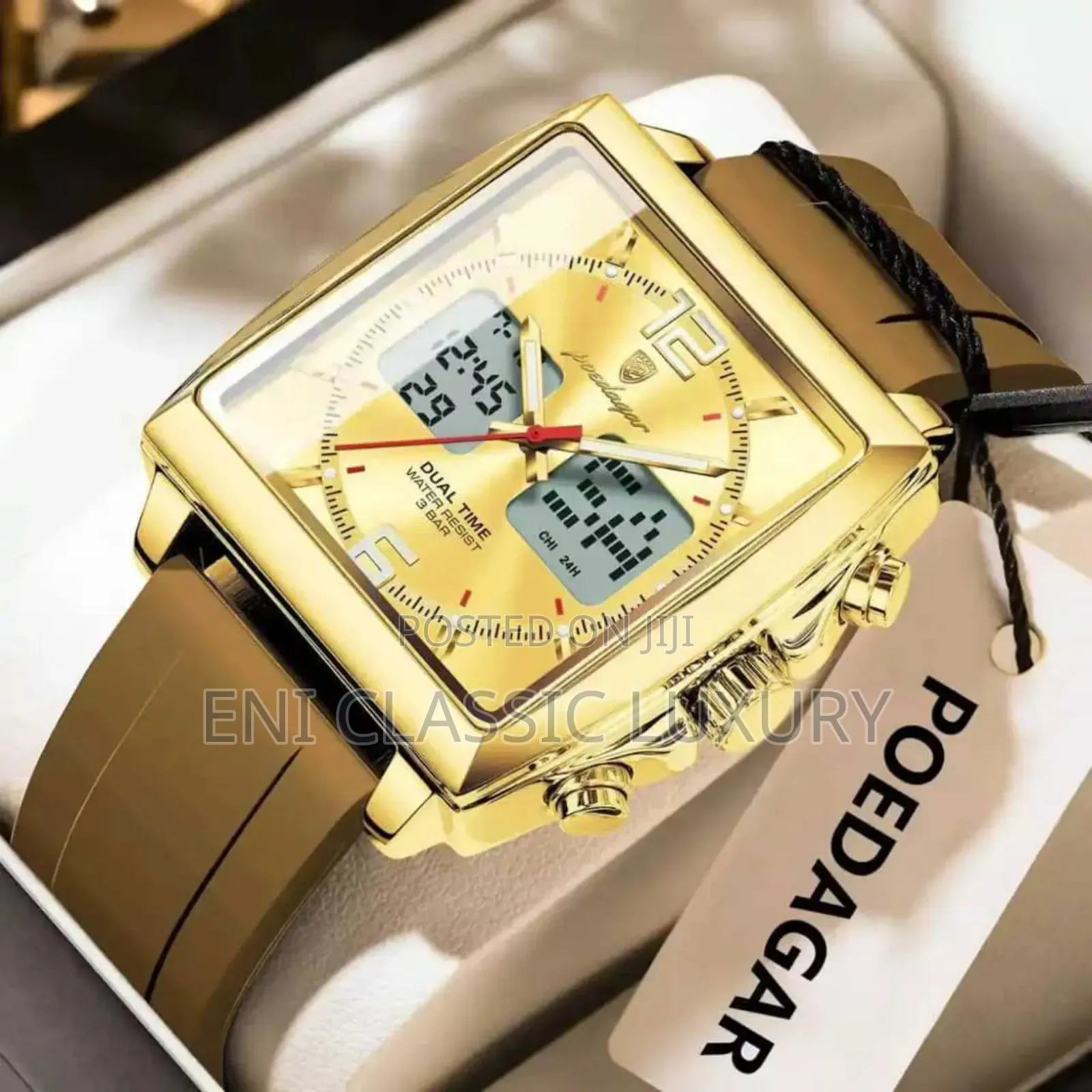 100% Quality Luxury Men's Wristwatches Poedagar Well Banded Package My