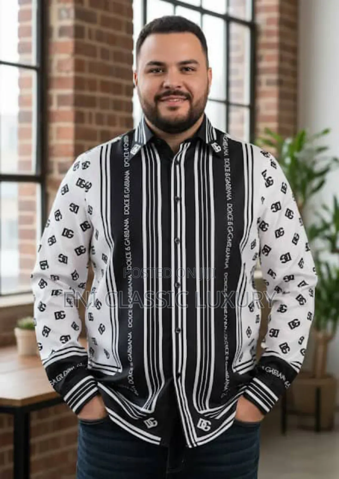 100% Quality Luxury Men's Shirts Well Banded Package