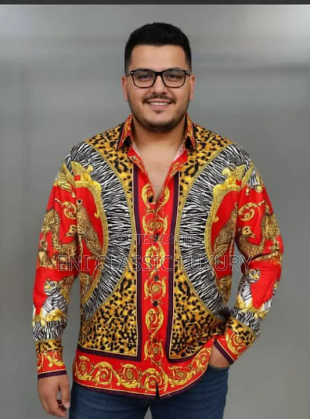 100% Quality Luxury Men's Shirts Well Banded Package
