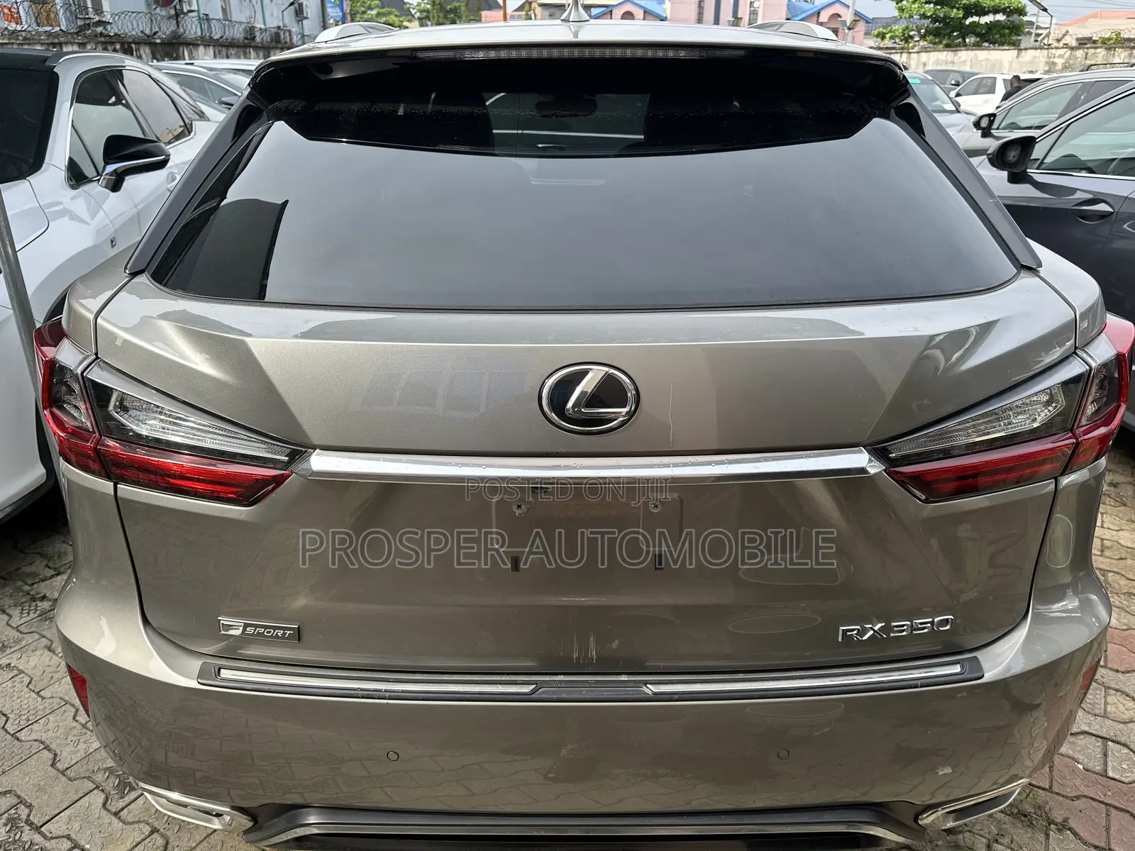 Lexus RX 350 F Sport AWD 2017 Gold