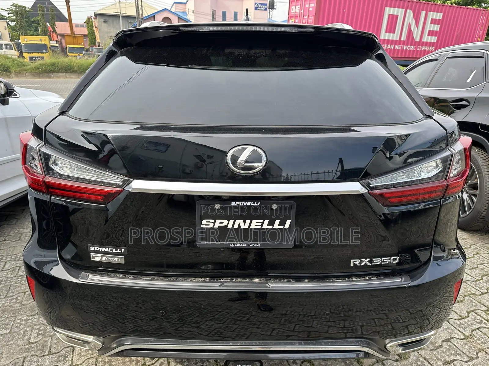 Lexus RX 350 F Sport AWD 2016 Black