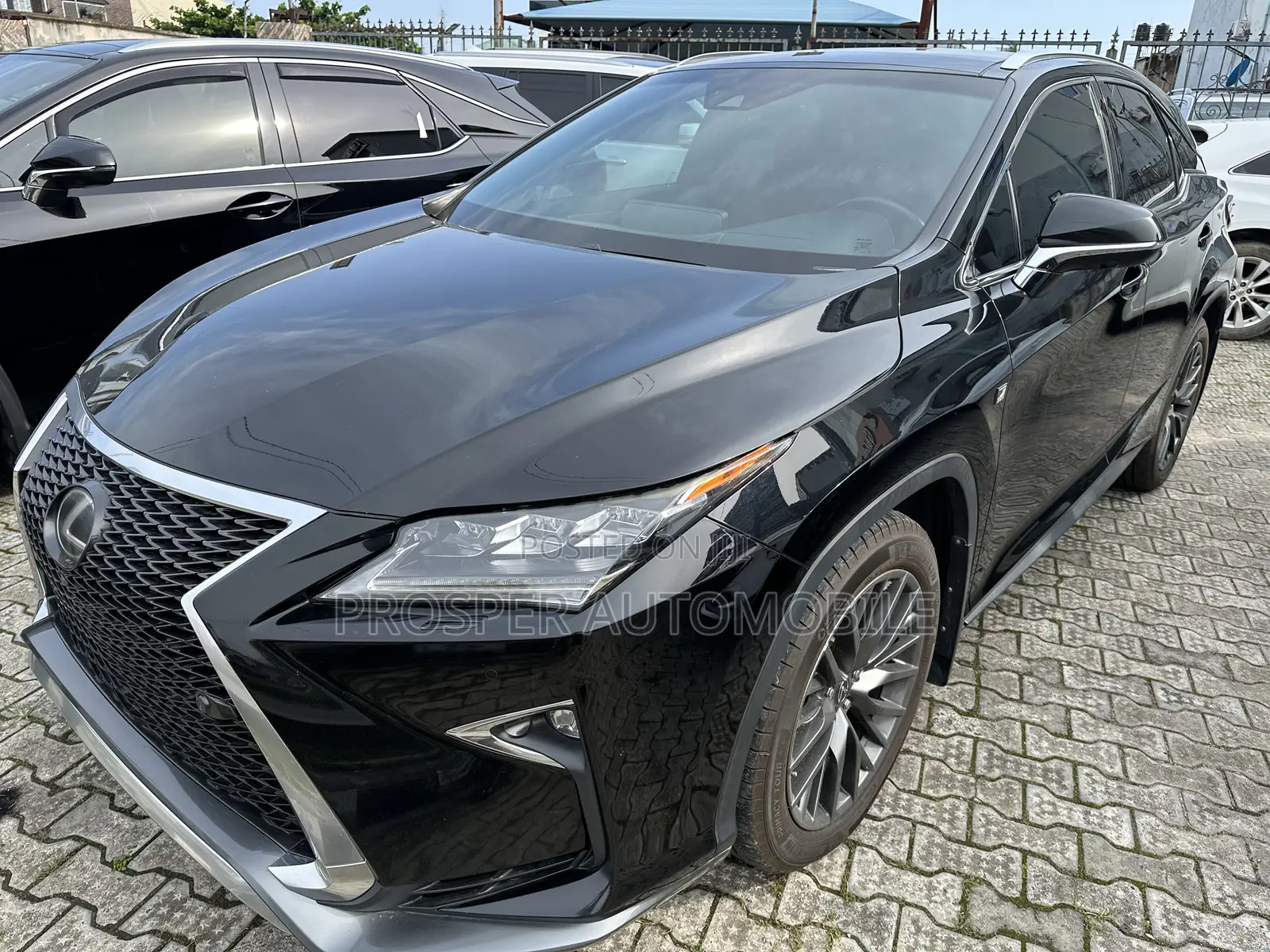 Lexus RX 350 F Sport AWD 2016 Black