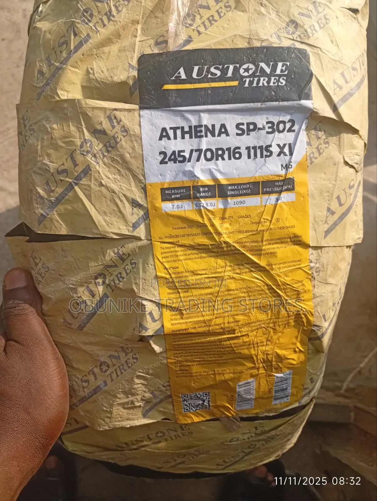 245/70r16 Austone Radial Tyre