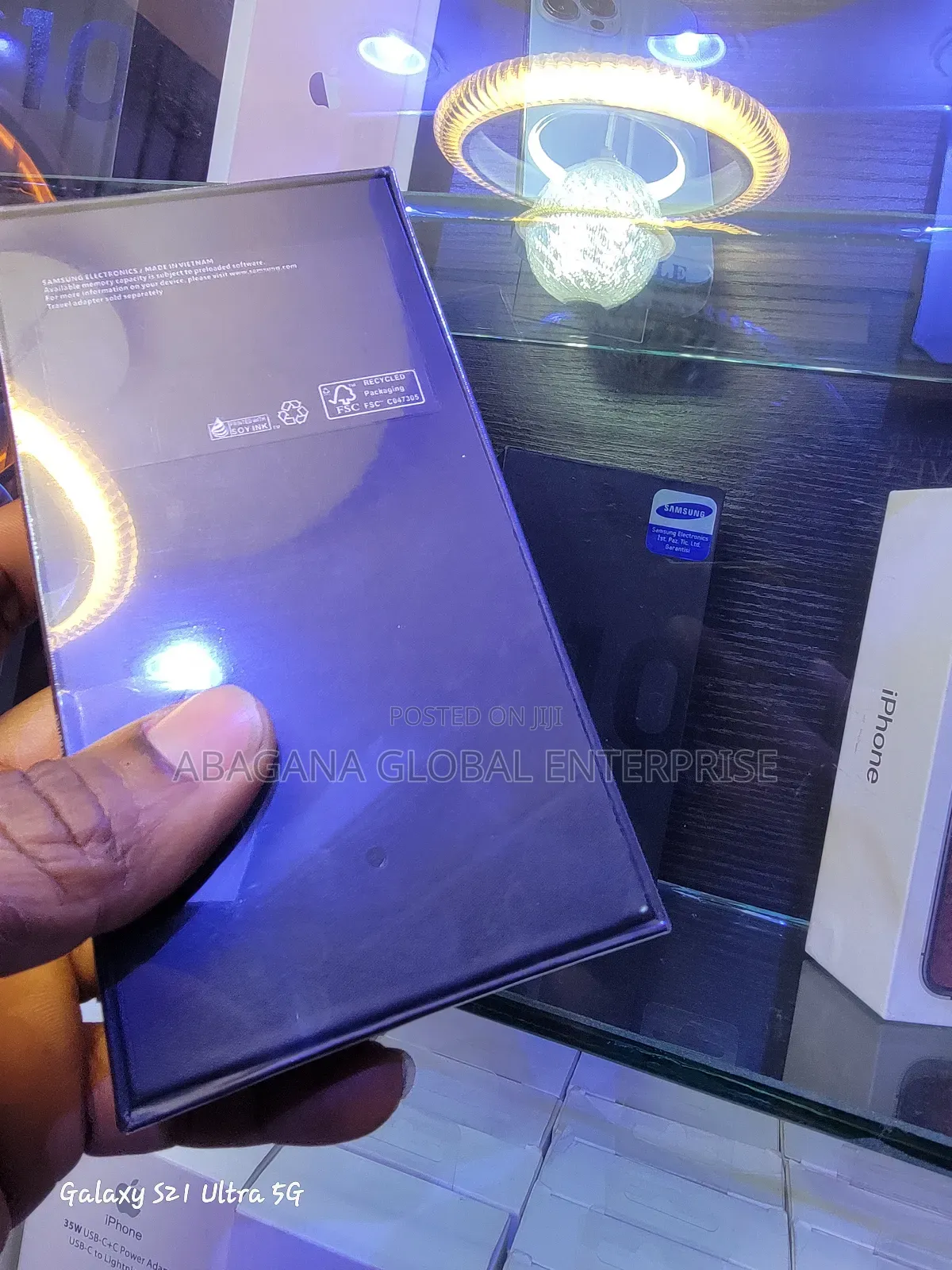 New Samsung Galaxy S21 5G 128 GB Blue