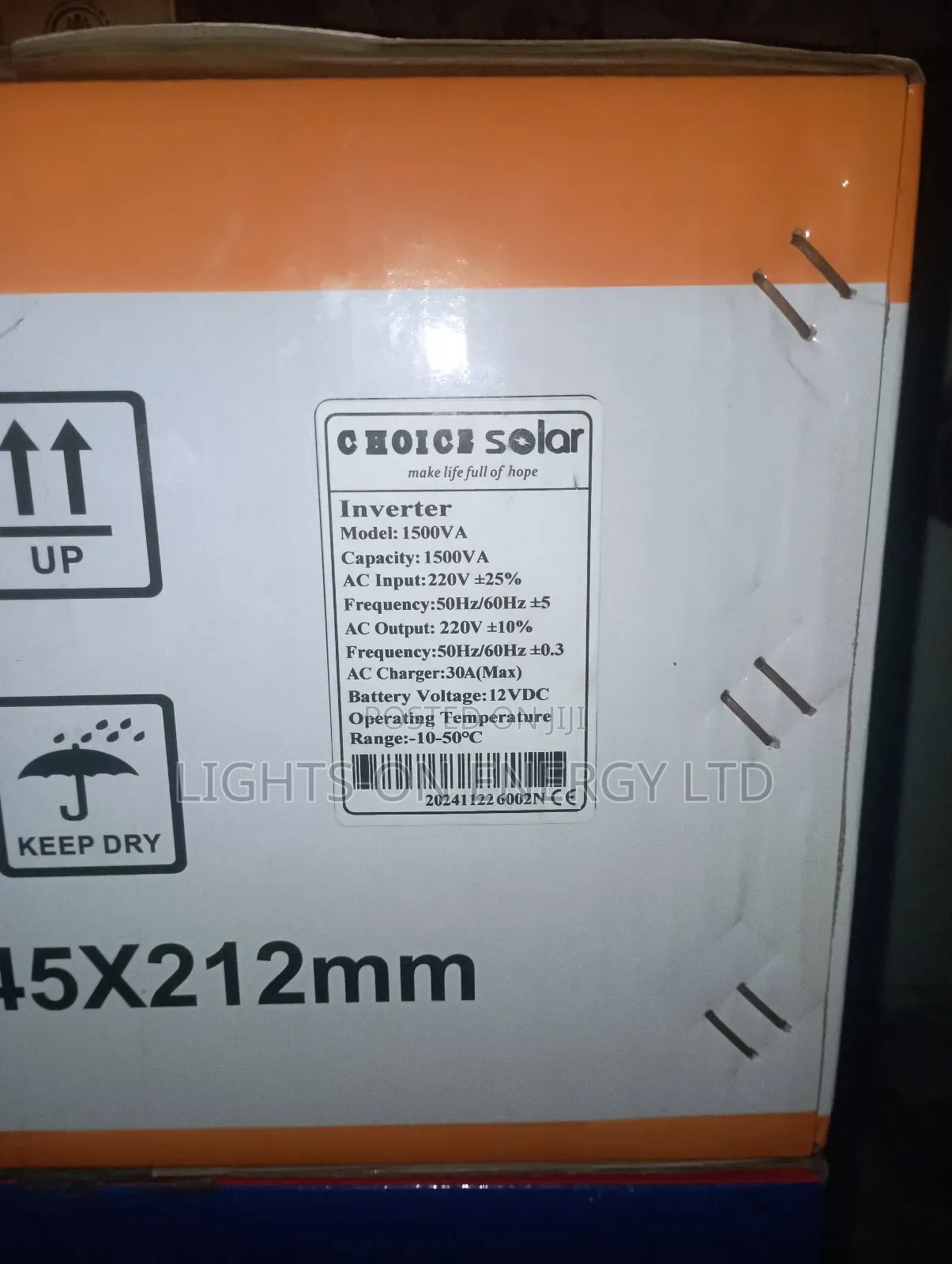 1.5kva Inverter Non Hybrid