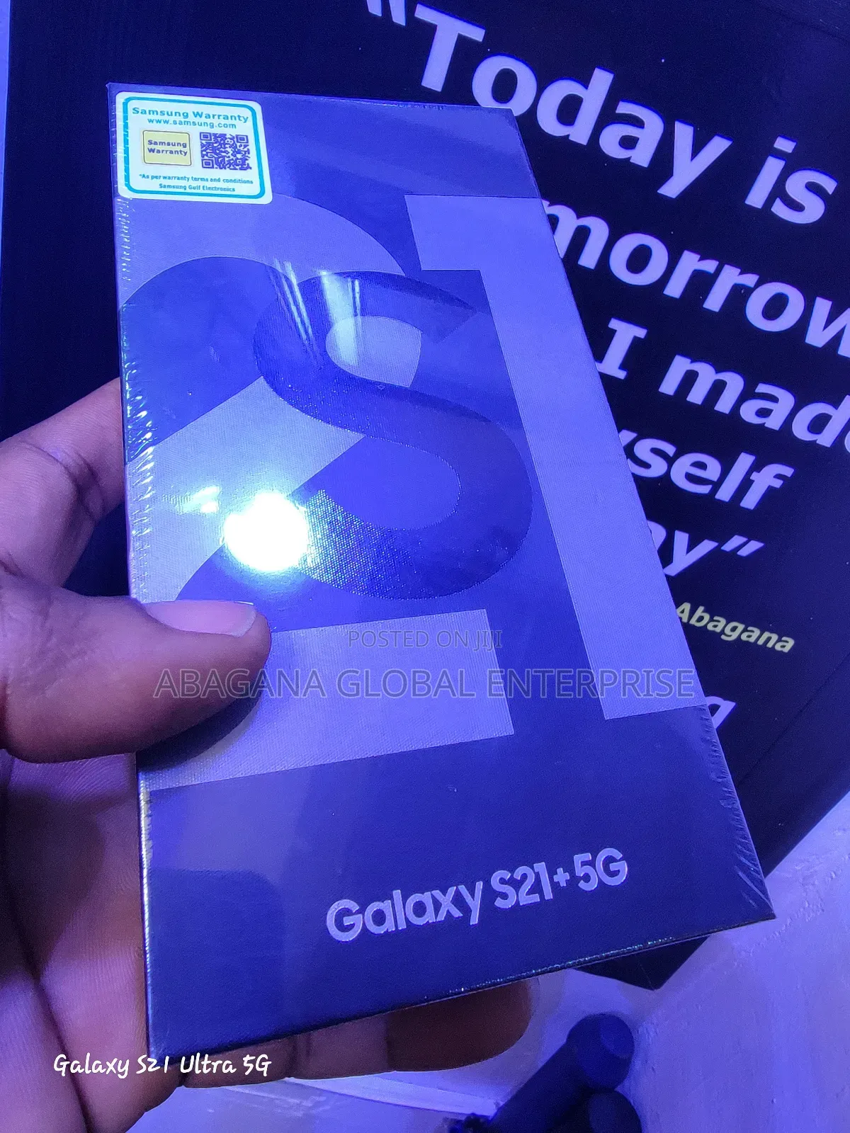 New Samsung Galaxy S21+ 5G 128 GB Black