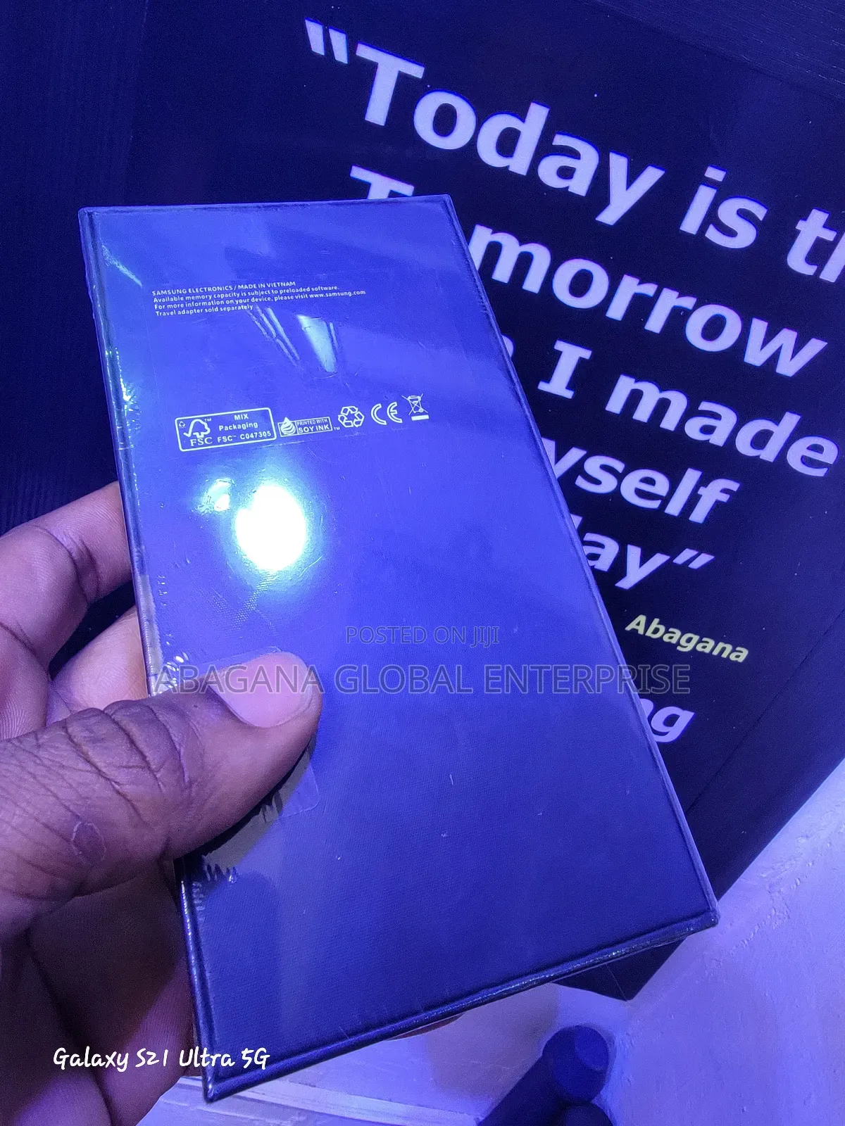 New Samsung Galaxy S21+ 5G 128 GB Black