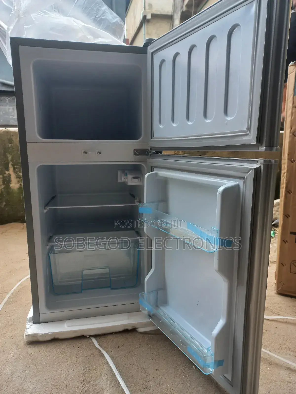 Original New Tekno Cool Table Top Fridge Double Door