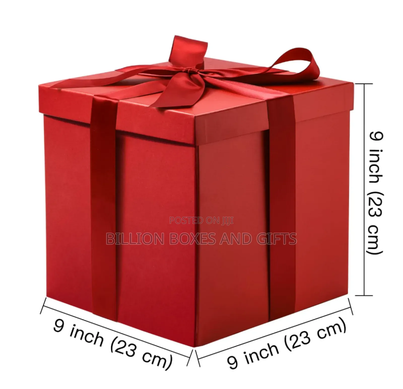 Red Christmas Gift Box