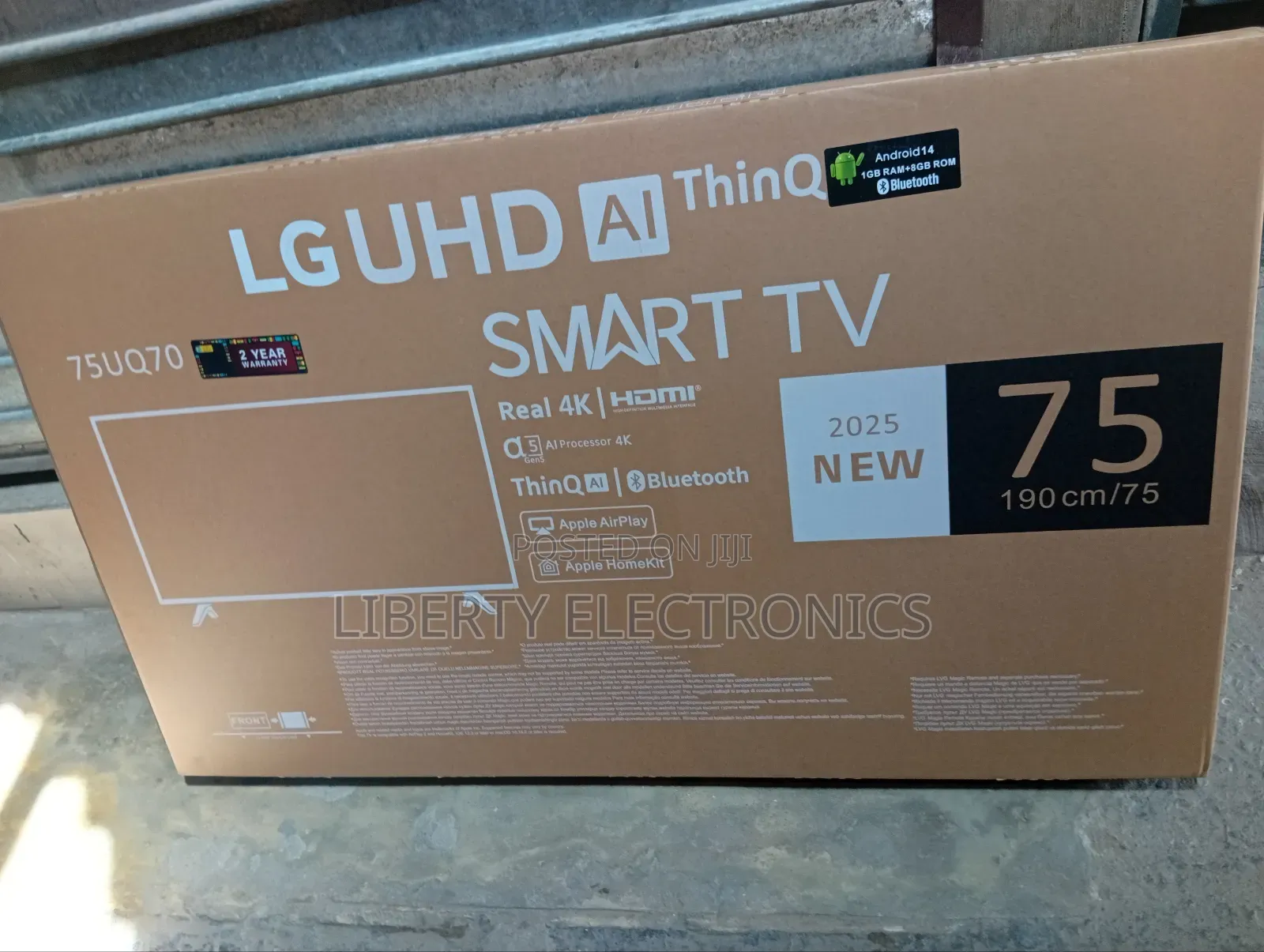 Enjoy Tv Lg 75 Inches Smart Tv