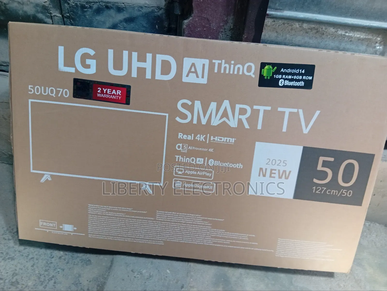 Lg 50 Inches Smart Tv Wall Mounte