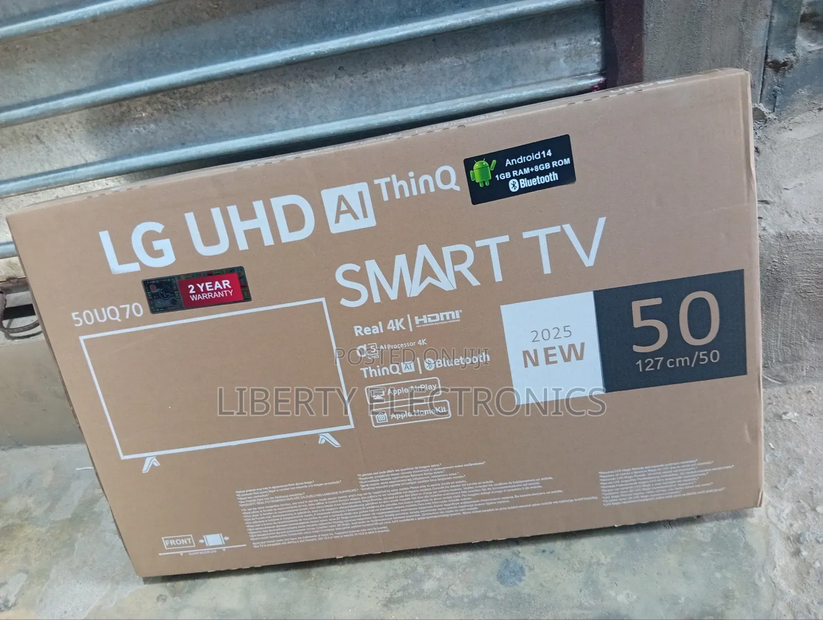 Lg 50 Inches Smart Tv Wall Mounte