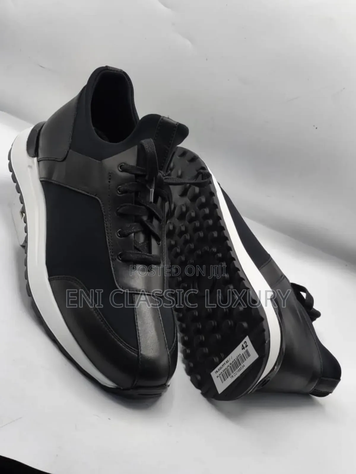 Original Italian Luxury Men's Sneakers Available In Store Well Banded