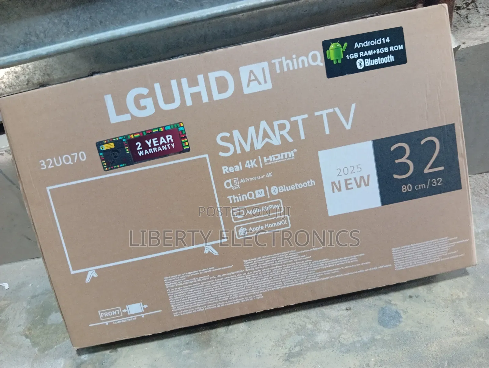 Lg 32 Inches Smart Uhd Hdmi