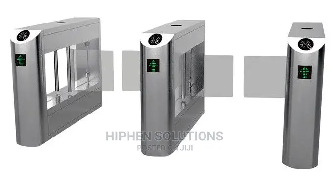 Swing Gate Bevel Swiping Card Turnstiles System