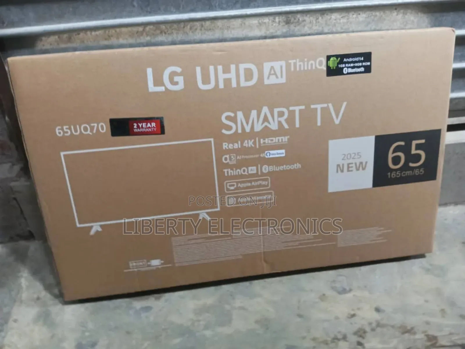 Frameless Lg 65 Inches Smart Tv