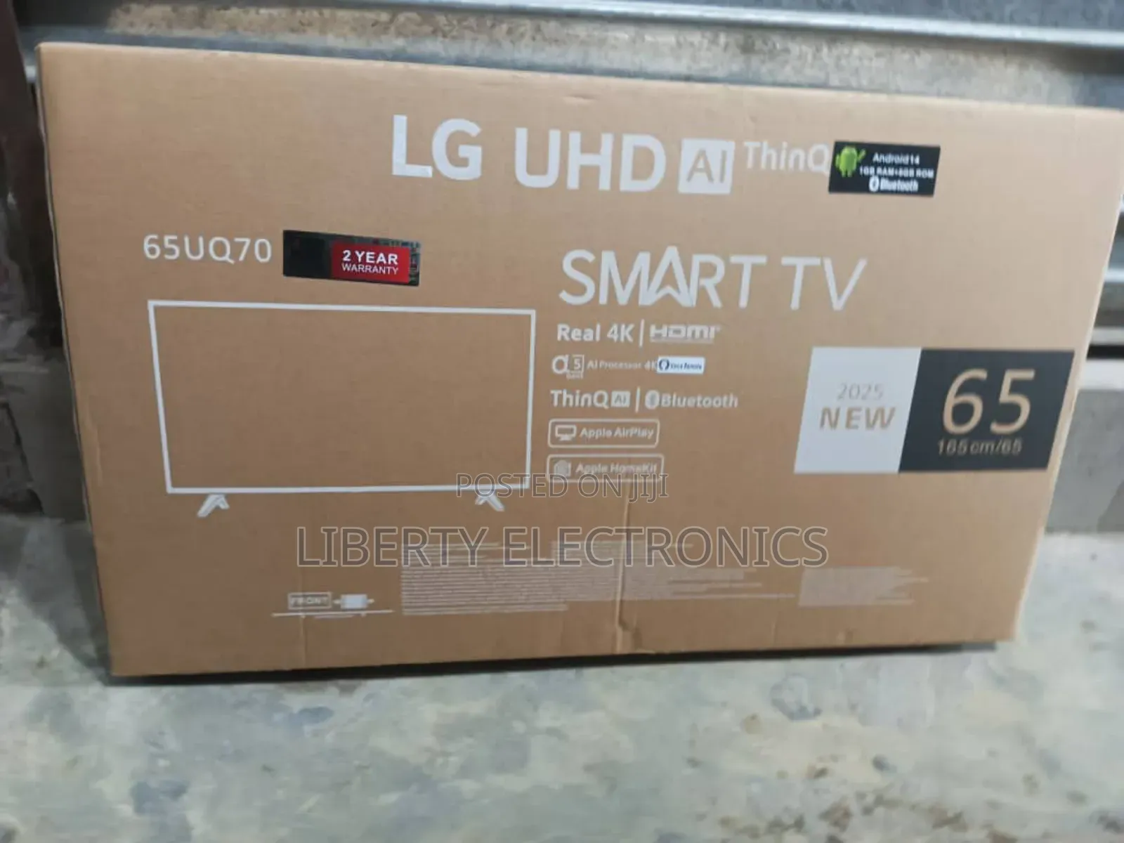 Frameless Lg 65 Inches Smart Tv