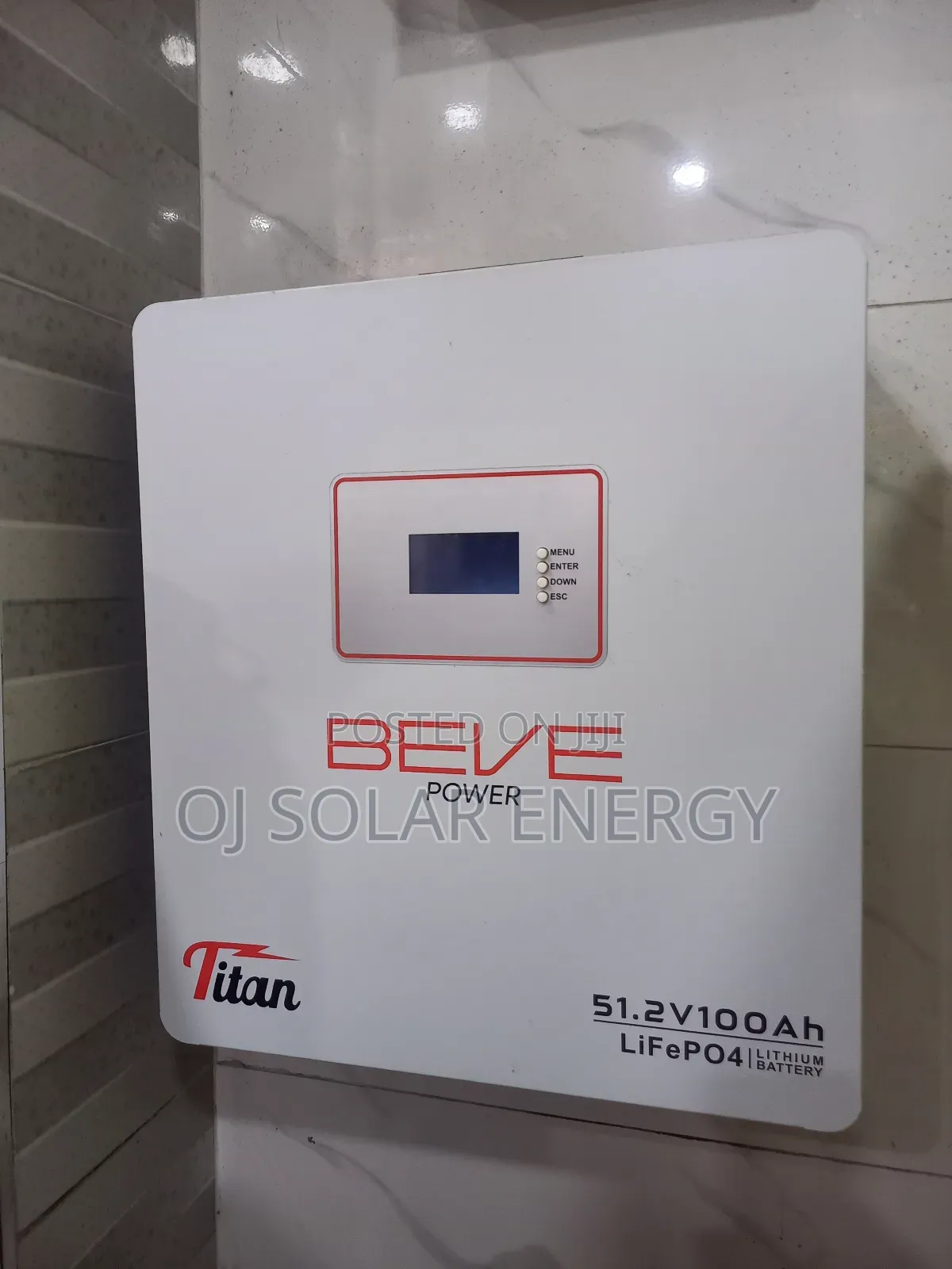 Beve 5120kw Solar Lithium Battery