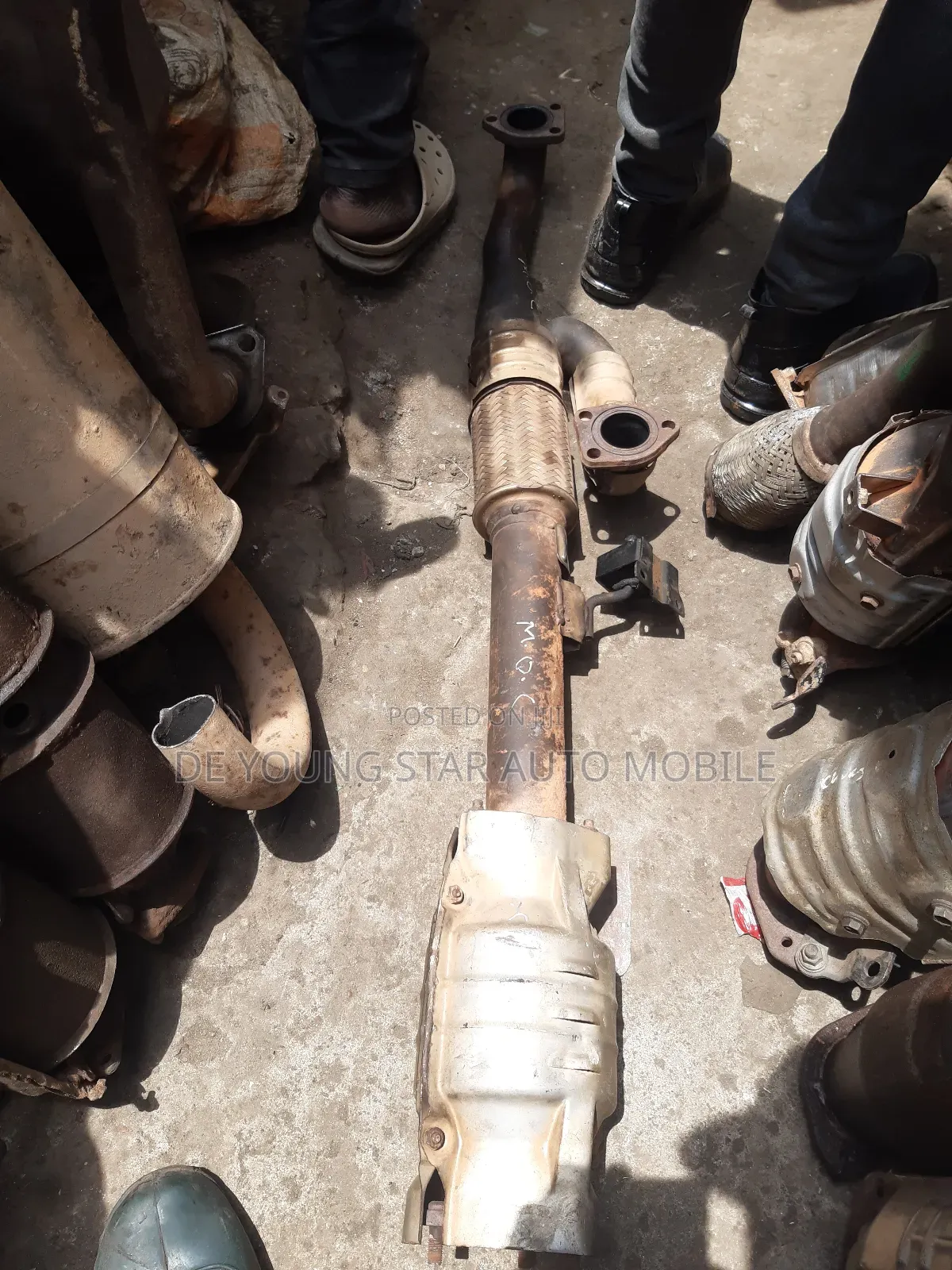 Centre Catalyst With Exhaust Net for Honda Accord 2010 Model V6