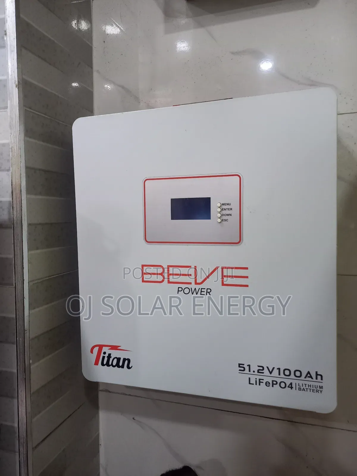Beve 5120kw Solar Lithium Battery
