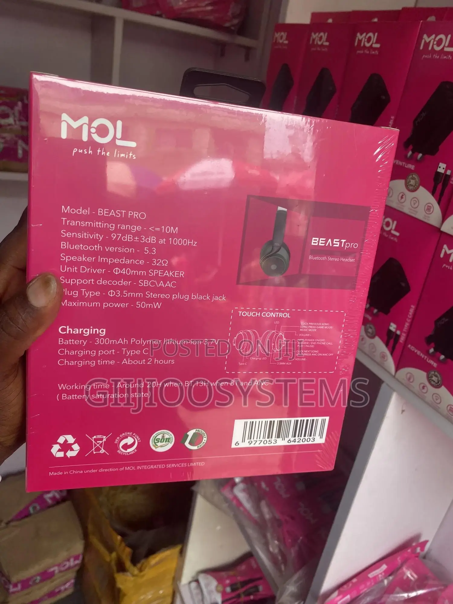 Mol Beatspro Headset