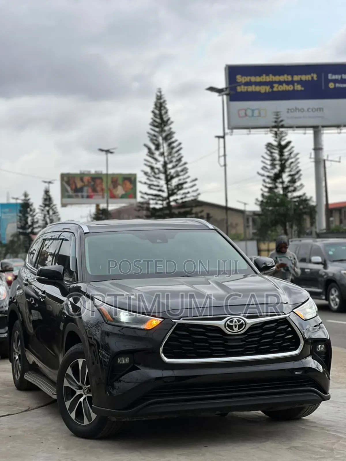 Toyota Highlander XLE 2021 Black